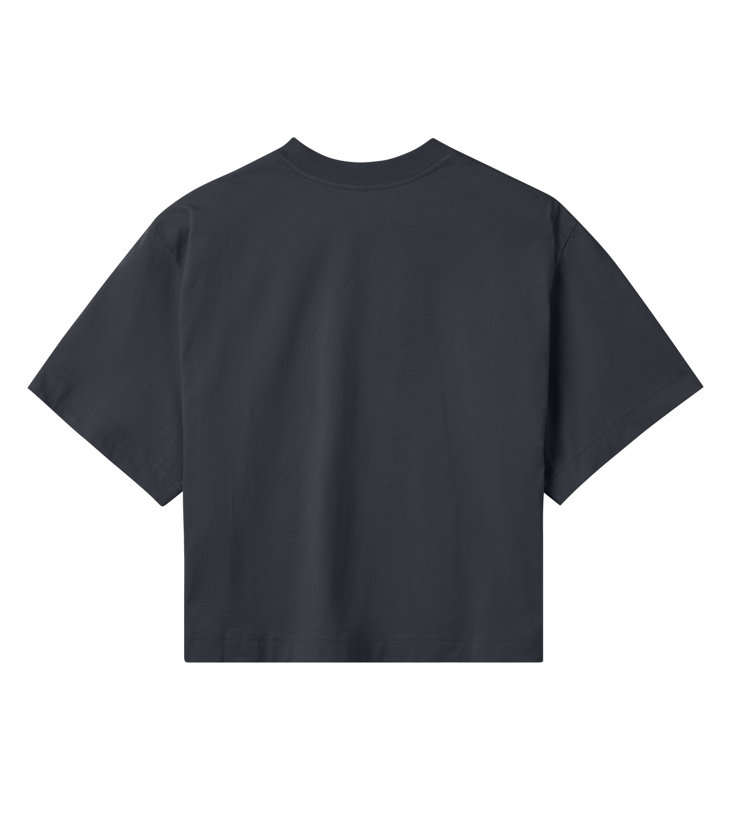 Crop Tee - Off Black