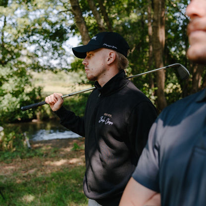 Birdie Chaser Quarter Zip - Black