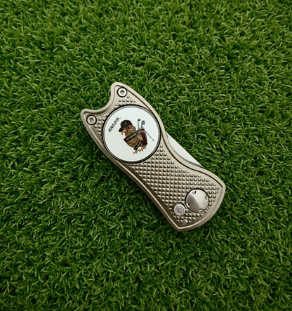 Flip-Out Divot Tool