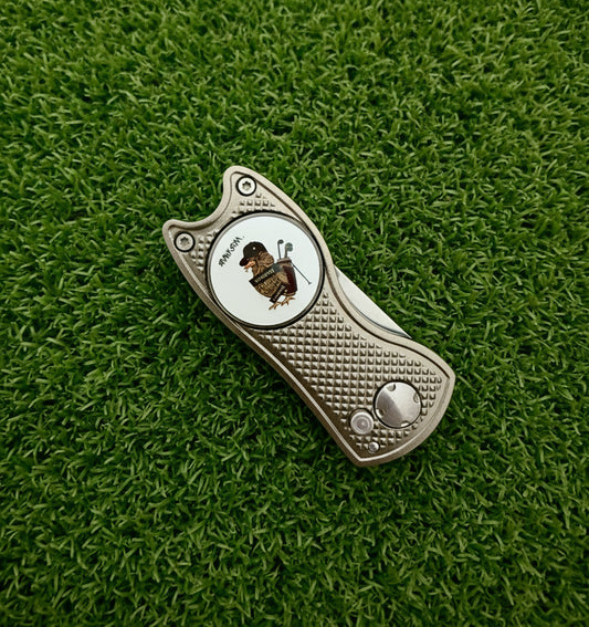 Flip-Out Divot Tool