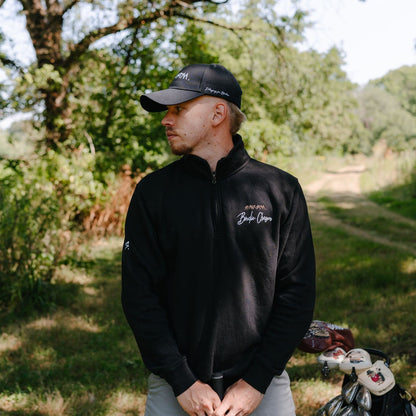Birdie Chaser Quarter Zip - Black