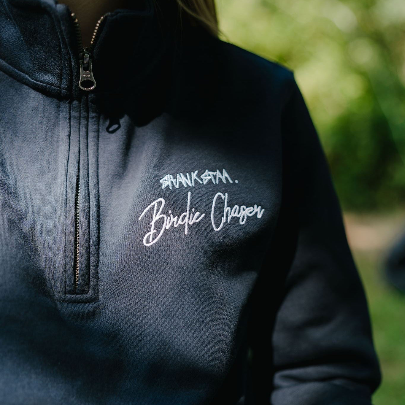 Birdie Chaser Quarter Zip - Blue