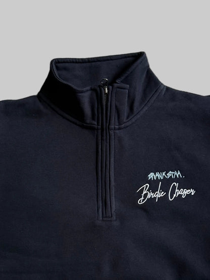 Birdie Chaser Quarter Zip - Blue