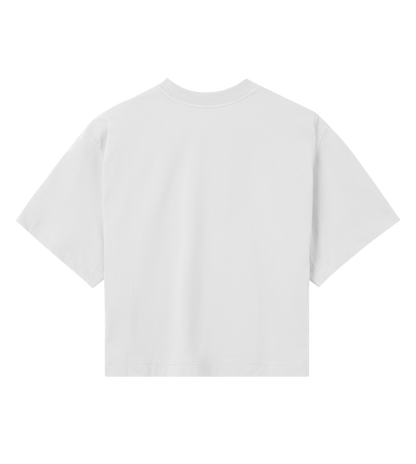 Crop Tee - White