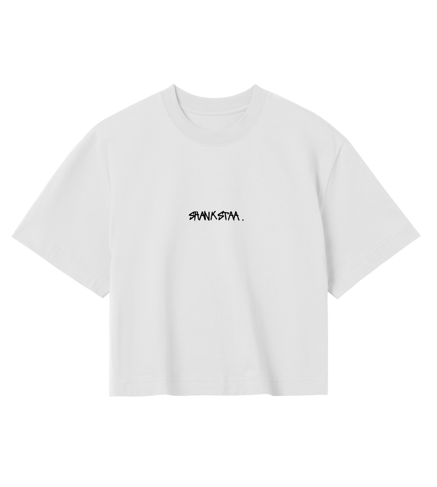Crop Tee - White