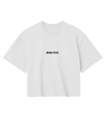 Crop Tee - White